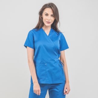 Bluza medyczna damska CORD M Niebieski  