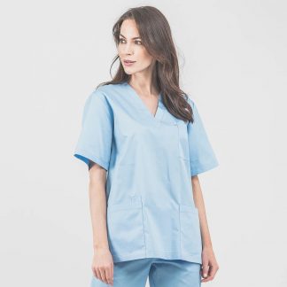 Bluza medyczna damska SIMPLE M Błękitny  