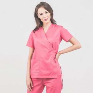 Bluza medyczna damska CORD M Koralowy  