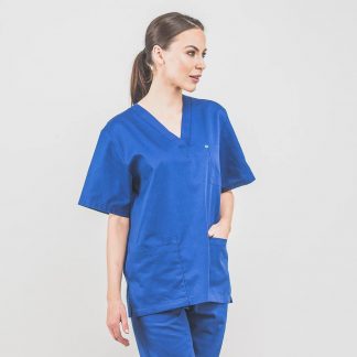 Bluza medyczna damska SIMPLE M Granatowy  