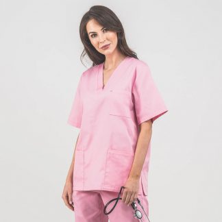 Bluza medyczna damska SIMPLE XL Jasnoróżowy  