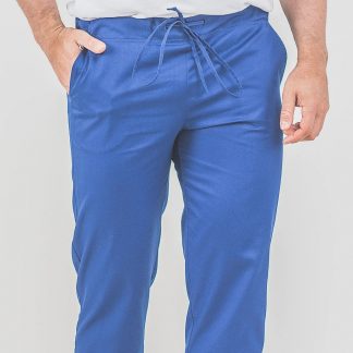 Spodnie medyczne męskie SIMPLE L Granatowy  