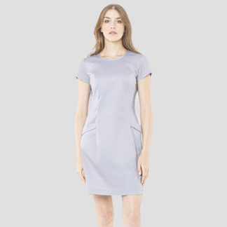 Sukienka medyczna FLEXI SIMPLE DRESS XL Popielate  